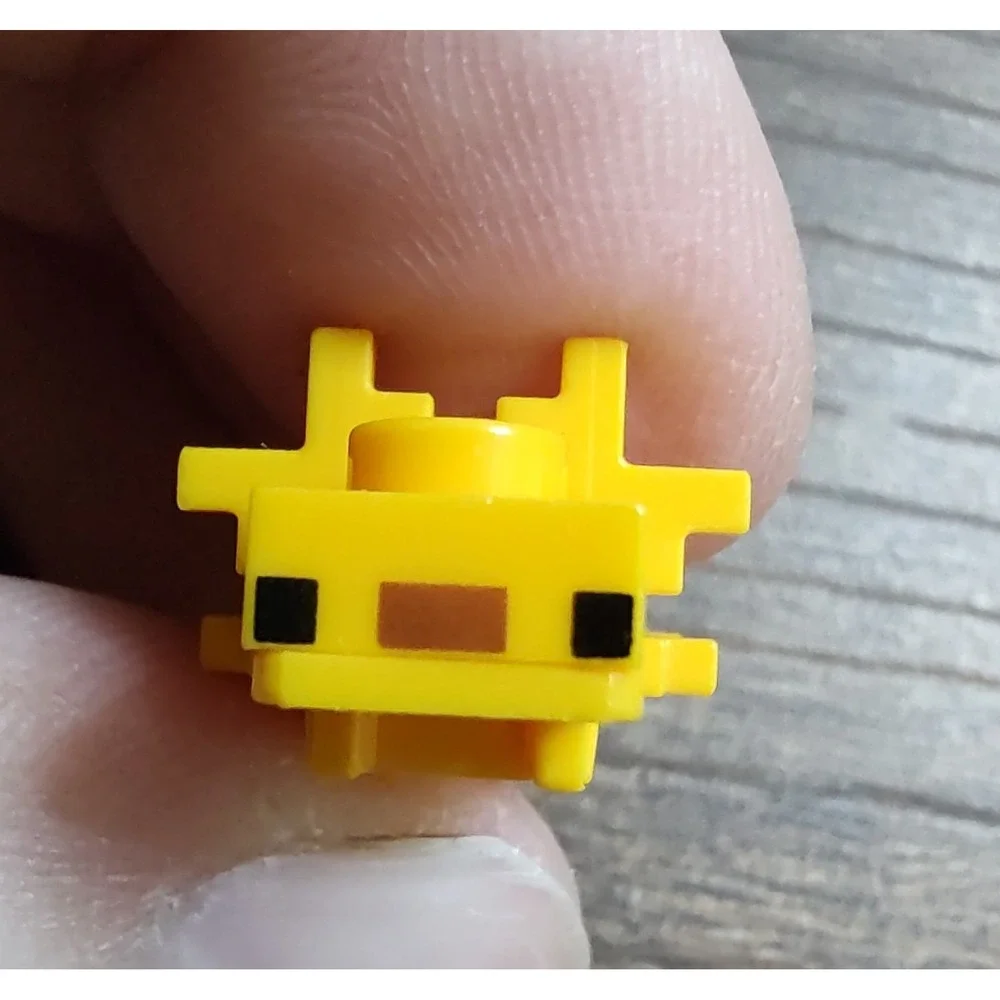 LEGO Parts - Bright Light Orange Minecraft Axolotl mineaxolotl01 QTY 1